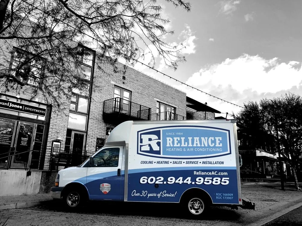 Slide of Reliance Heating and Air Conditioning