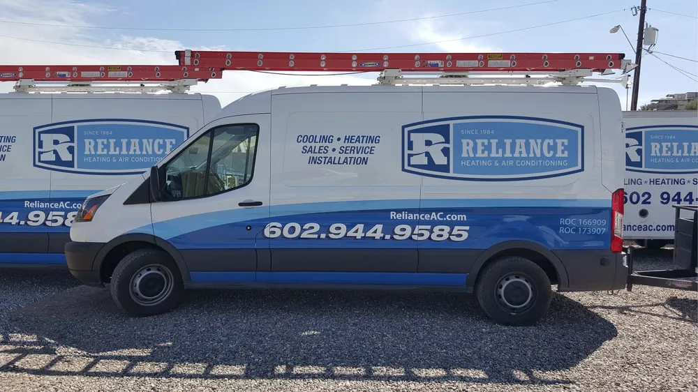 Slide of Reliance Heating and Air Conditioning