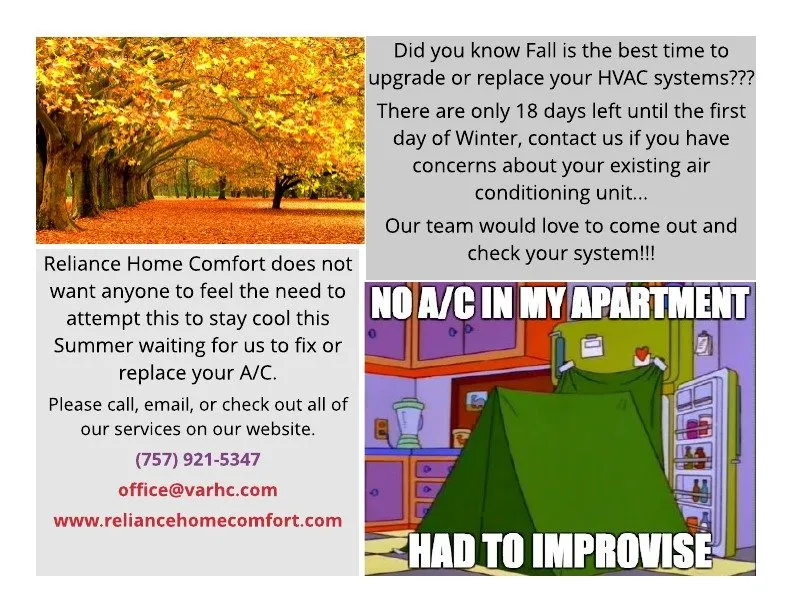 Slide of Reliance Home Comfort