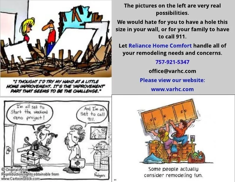 Slide of Reliance Home Comfort