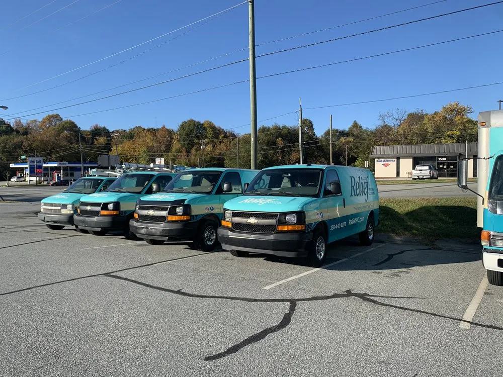 Slide of Relief Heating And Cooling