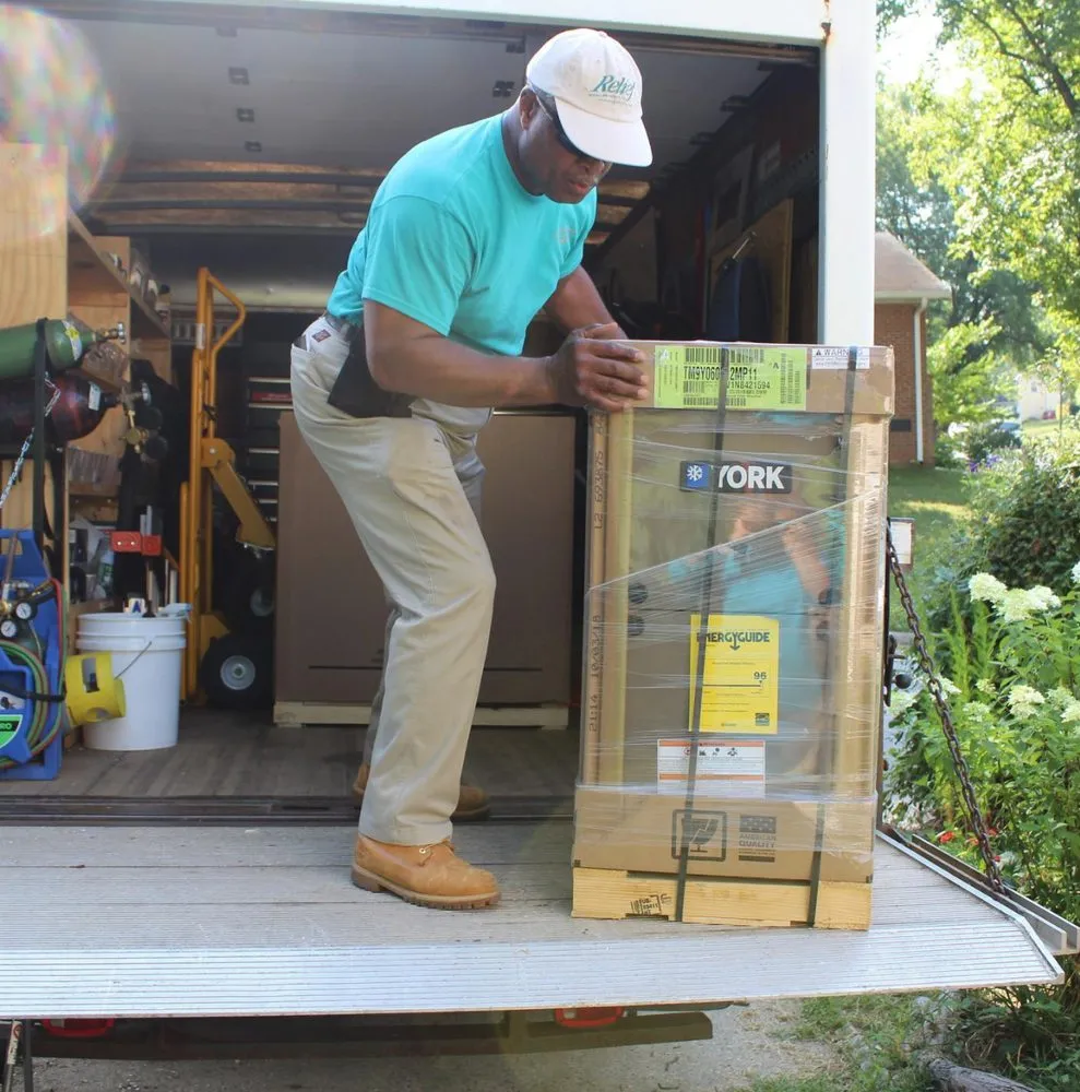 Slide of Relief Heating And Cooling