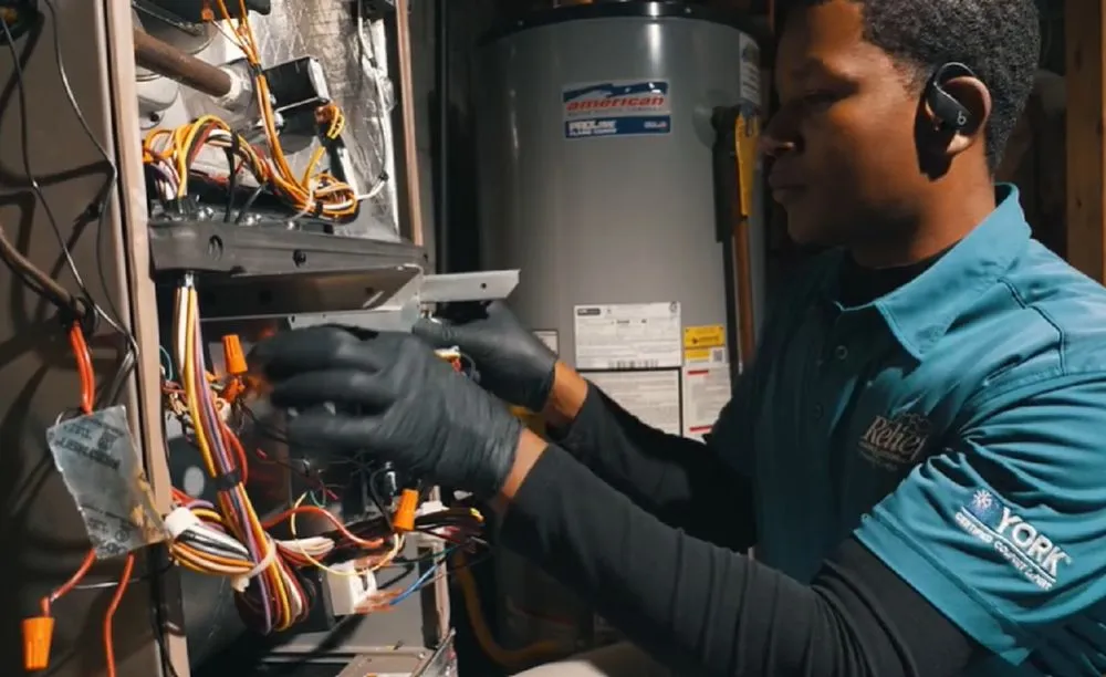 Slide of Relief Heating And Cooling