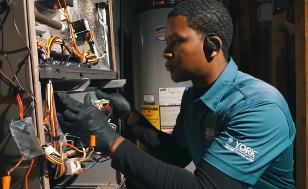 Slide of Relief Heating And Cooling