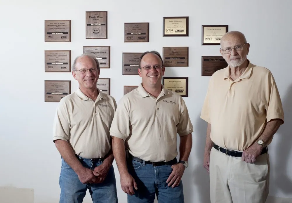 Slide of Reling Heating Air Conditioning & Refrigeration