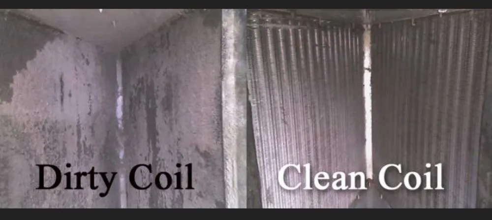 Slide of Remelo AC Coil Cleaning