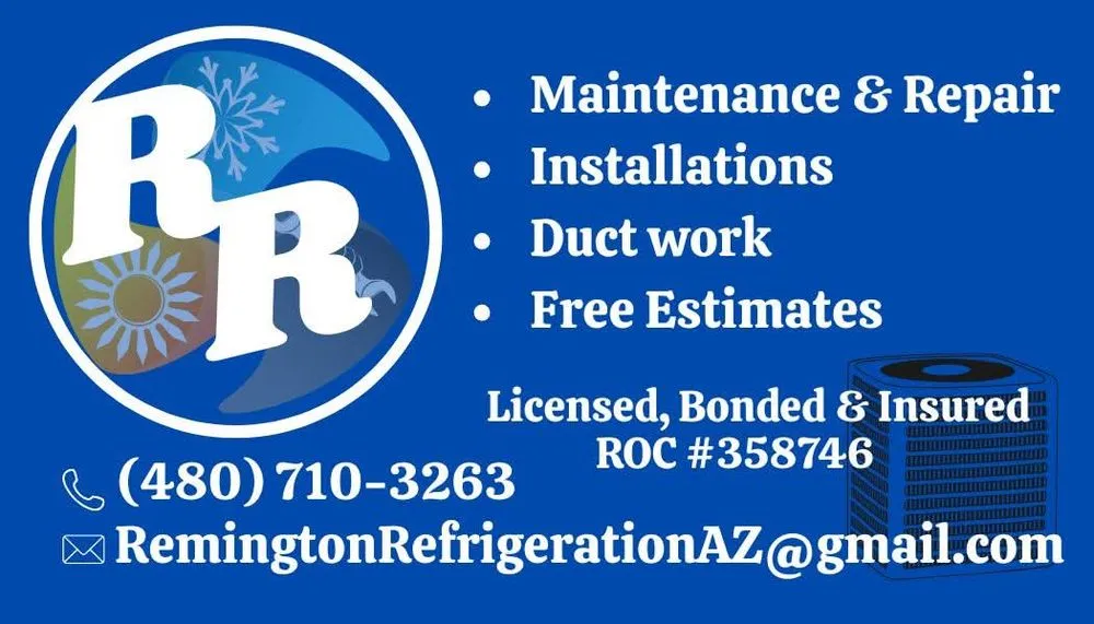 Slide of Remington Refrigeration