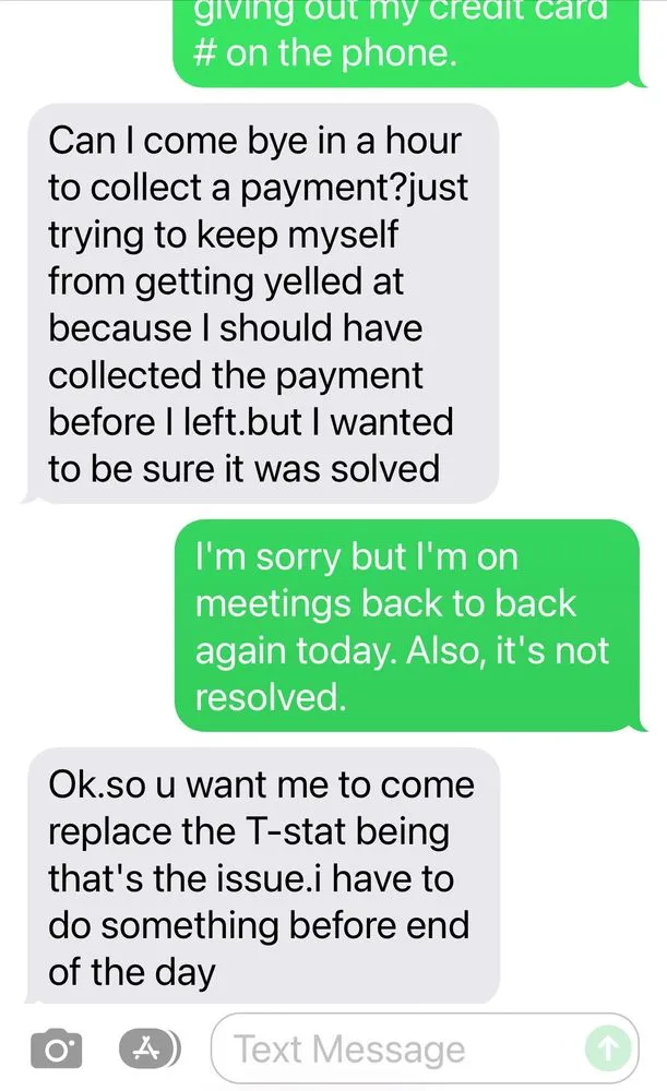 Slide of Rench's Heating and Cooling