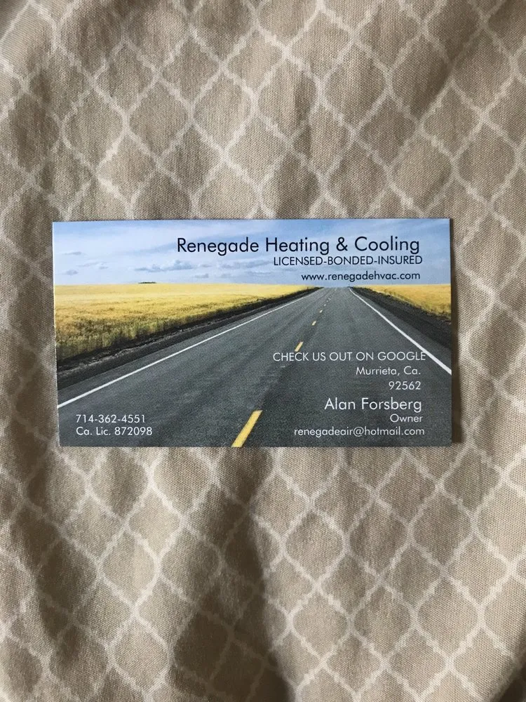 Slide of Renegade Heating & Cooling