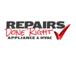 Slide of Repairs Done Right Appliance & HVAC