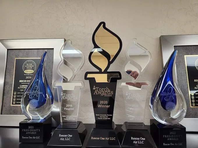 Slide of Rescue One Air