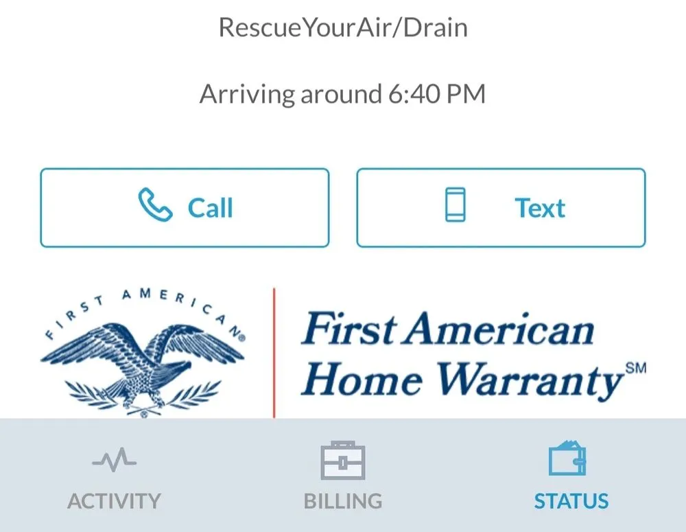 Slide of Rescue Your Air & Drain