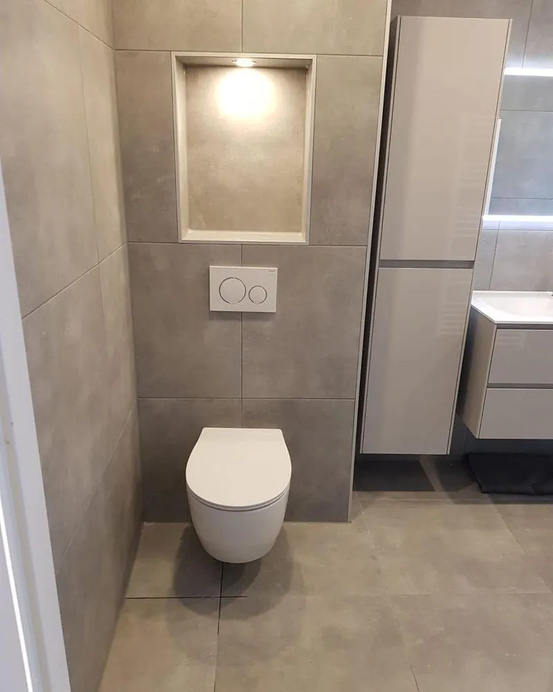 Slide of Reservoir Plumbing & Drain