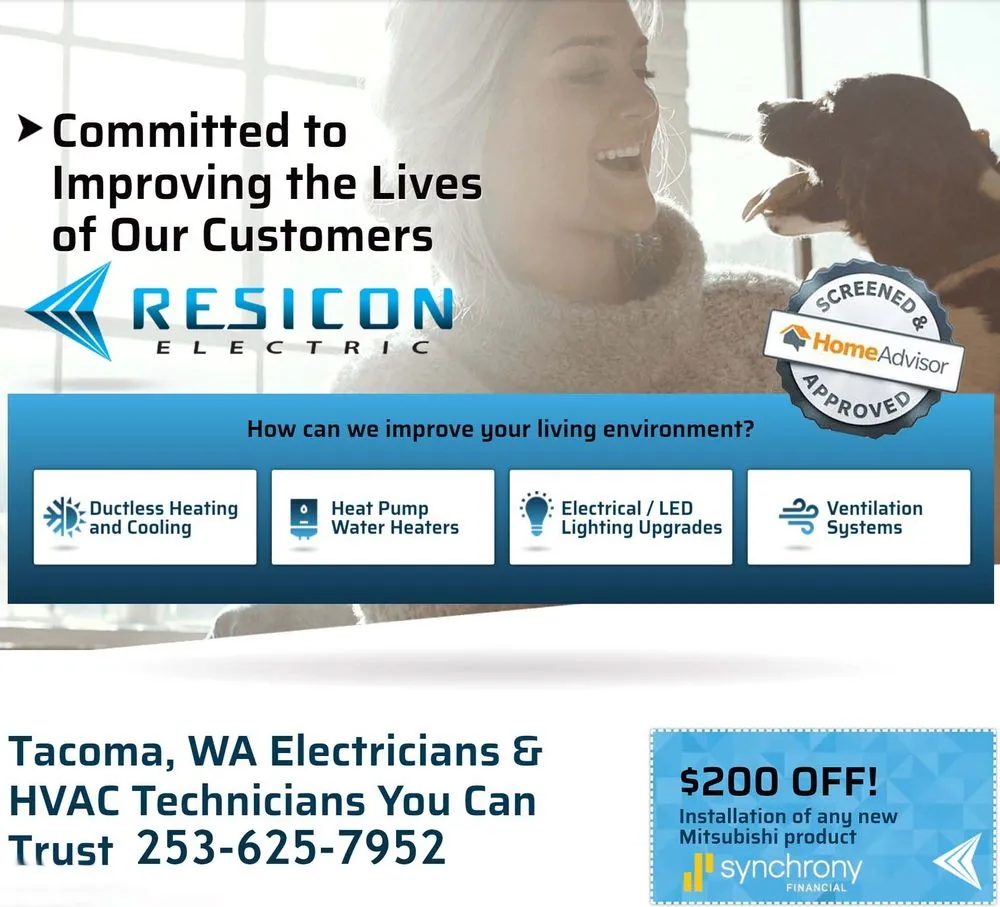 Slide of Resicon Heating and Air, Plumbing & Electrical