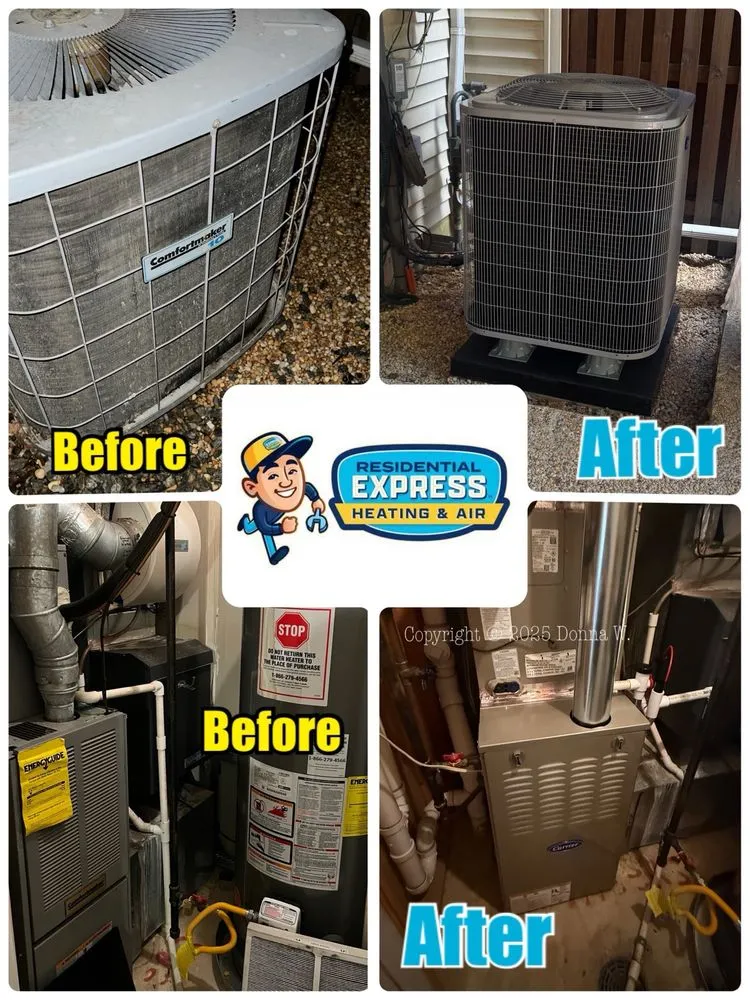 Slide of Residential Express Heating & Air