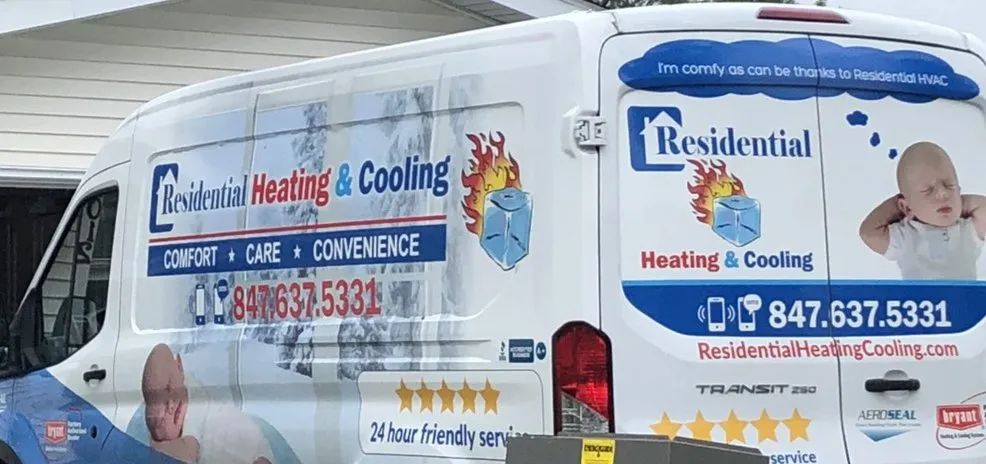 Slide of Residential Heating & Cooling