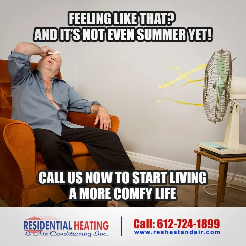 Slide of Residential Heating and Air Conditioning