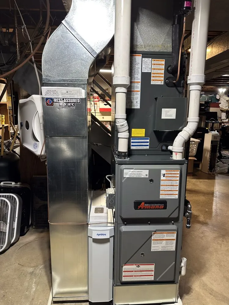 Slide of Rest Assured HVAC