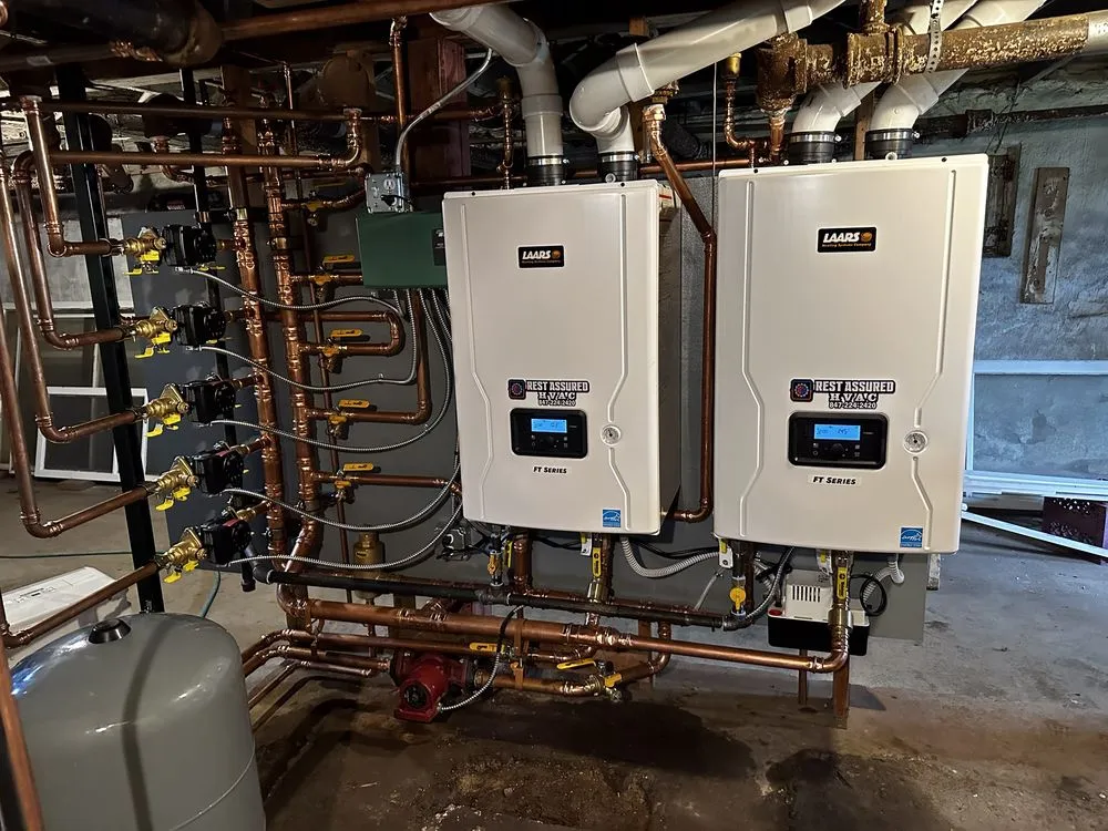 Slide of Rest Assured HVAC