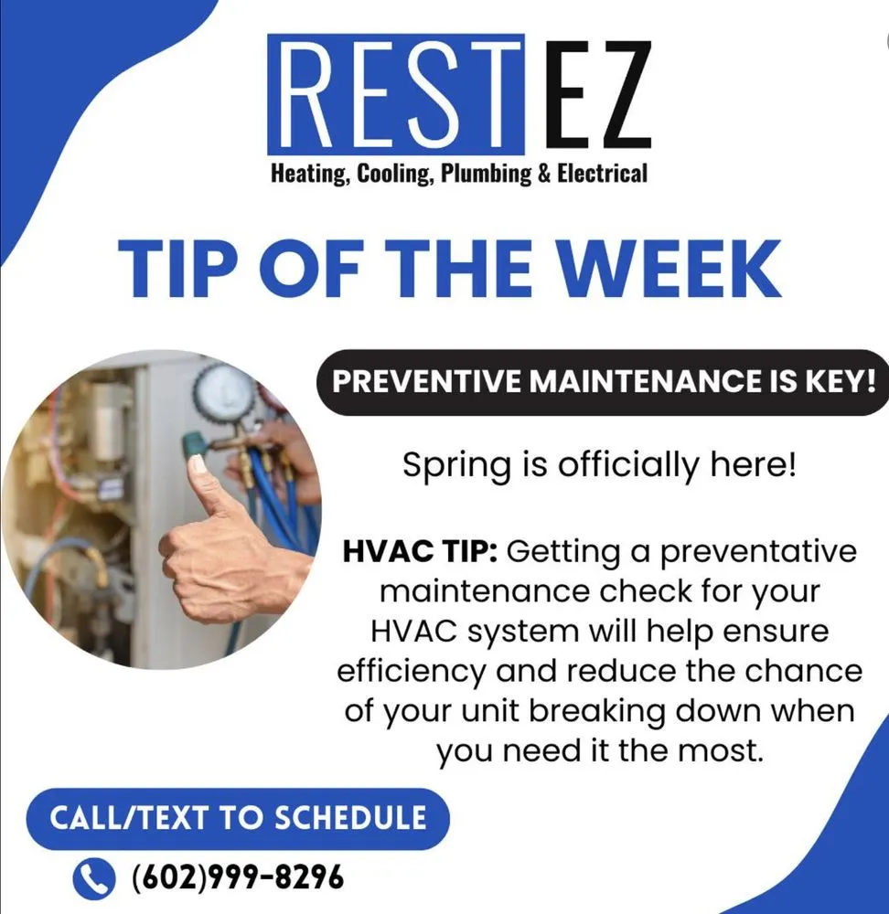 Slide of Rest EZ HVAC & Plumbing