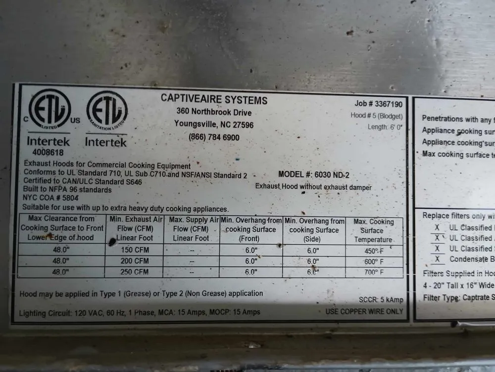 Slide of Restaurant Equipment Installation