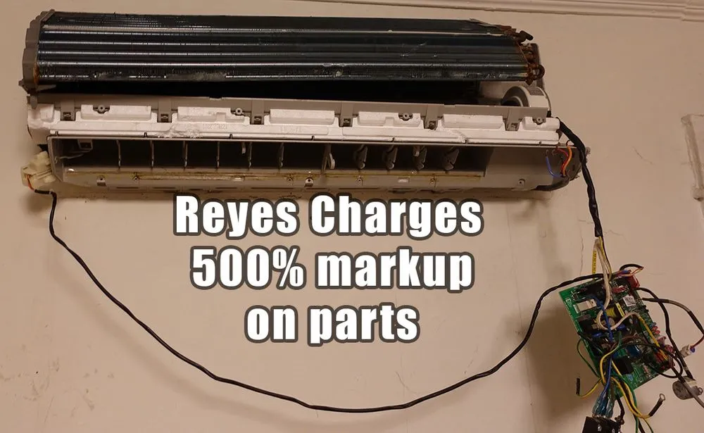 Slide of Reyes Heating and Air Conditioning