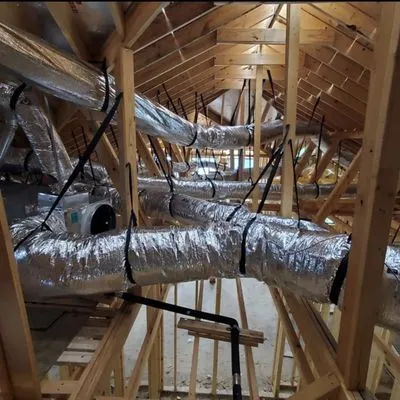 Reyes HVAC & Mechanical Logo