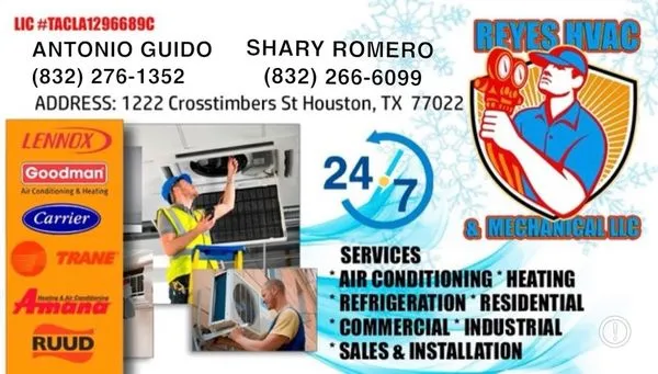 Reyes HVAC Logo