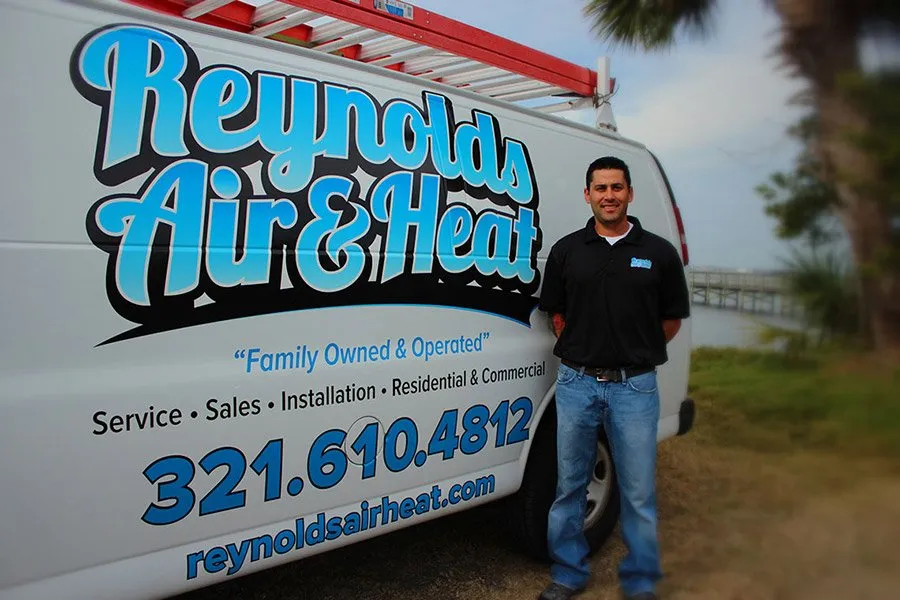 Slide of Reynolds Air & Heat