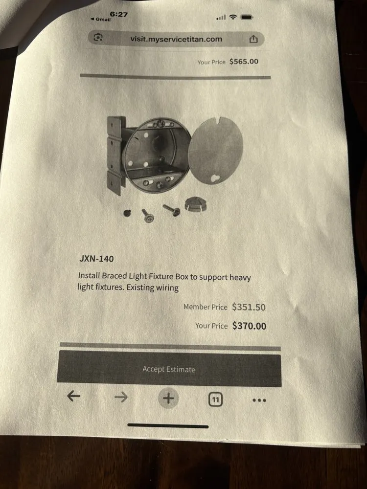 Slide of Reynolds Electric, Plumbing, Heating and Air