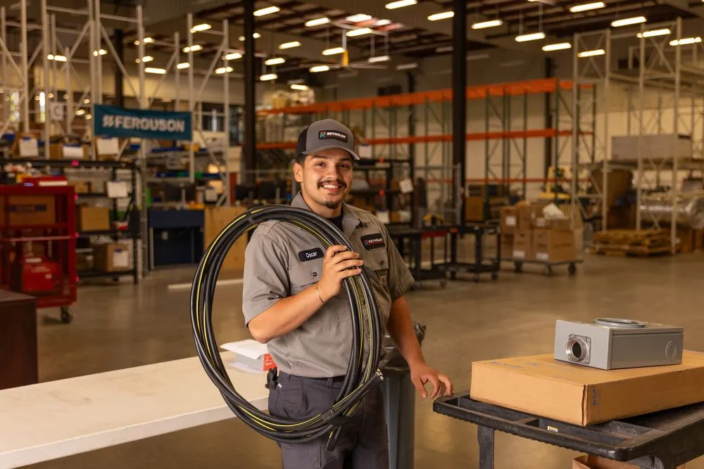 Slide of Reynolds Electric, Plumbing, Heating and Air