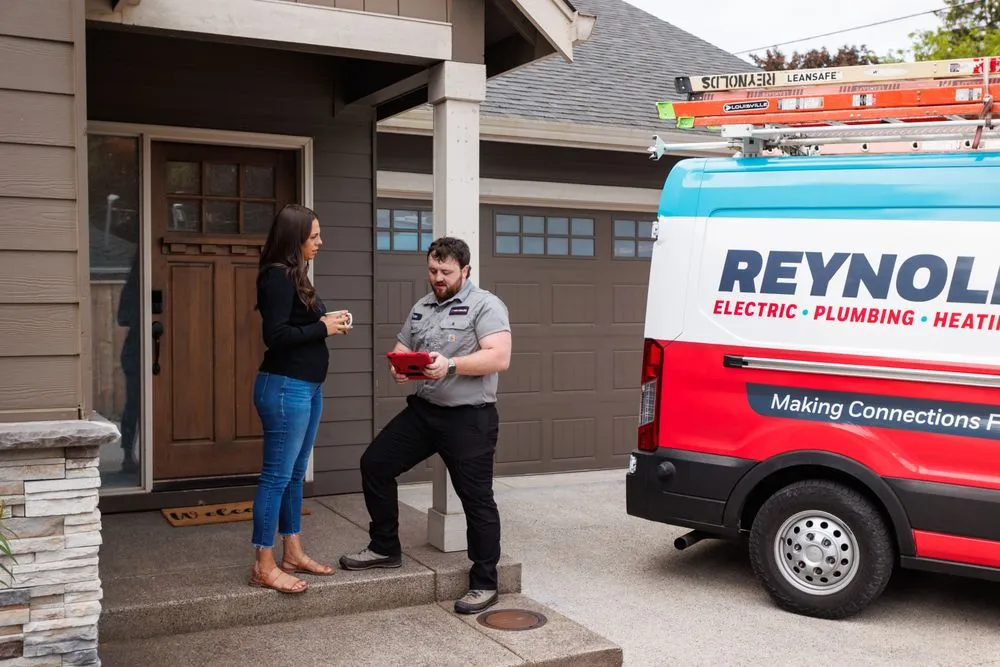 Slide of Reynolds Electric, Plumbing, Heating and Air