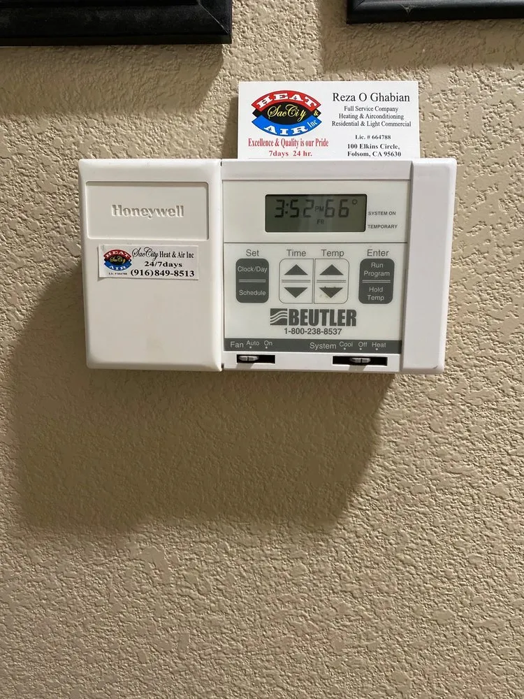 Slide of Reza Heating & Air