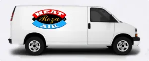 Reza Heating & Air Logo