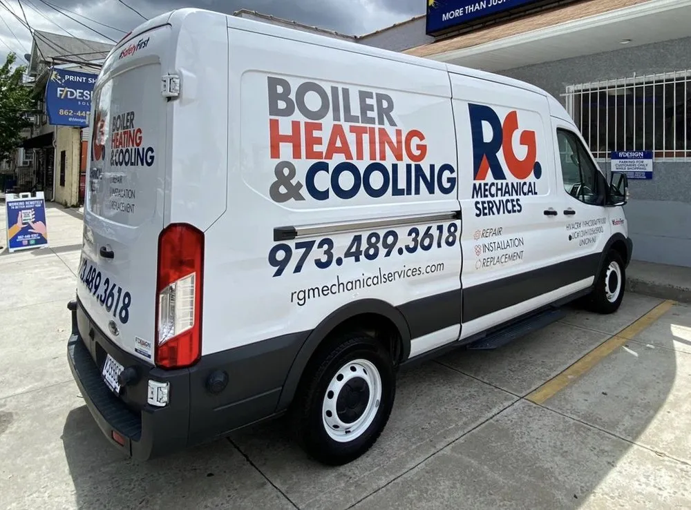 Slide of RG Mechanical Services