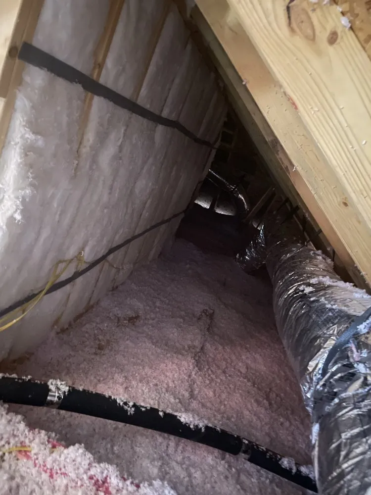 Slide of RH Attic Insulation