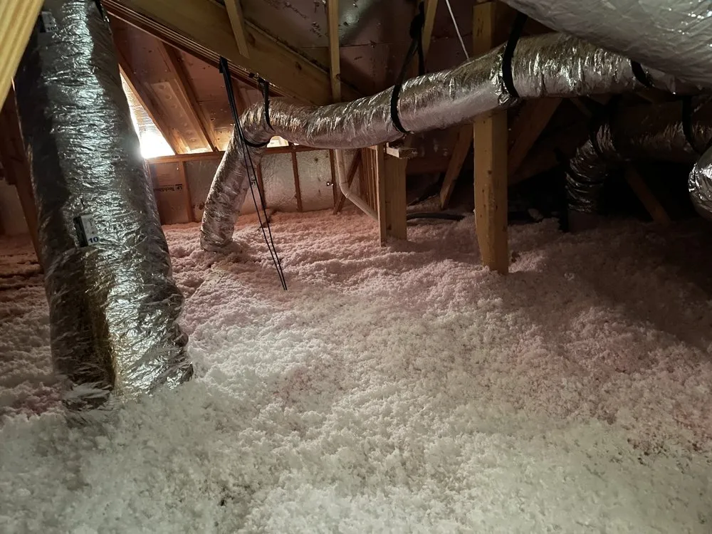 Slide of RH Attic Insulation