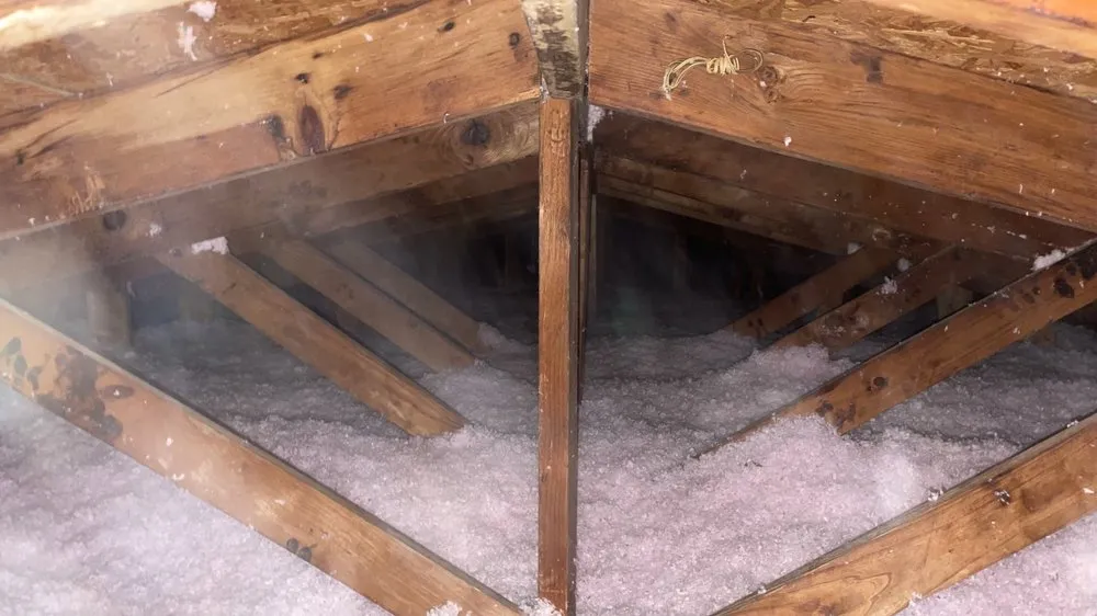 Slide of RH Attic Insulation