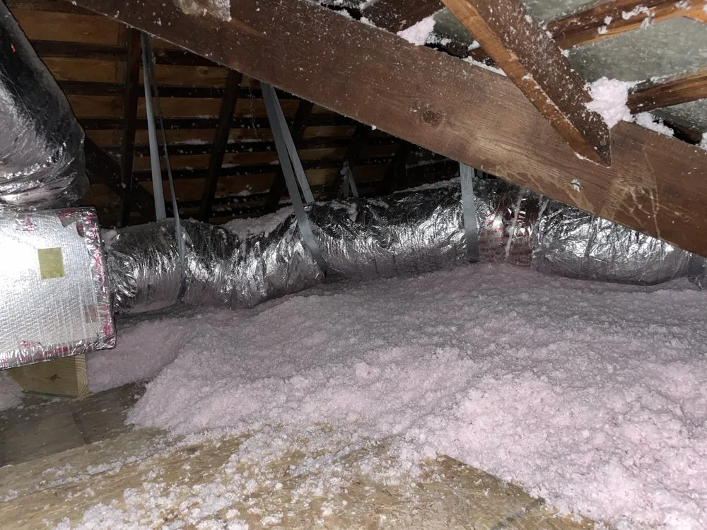 Slide of RH Attic Insulation