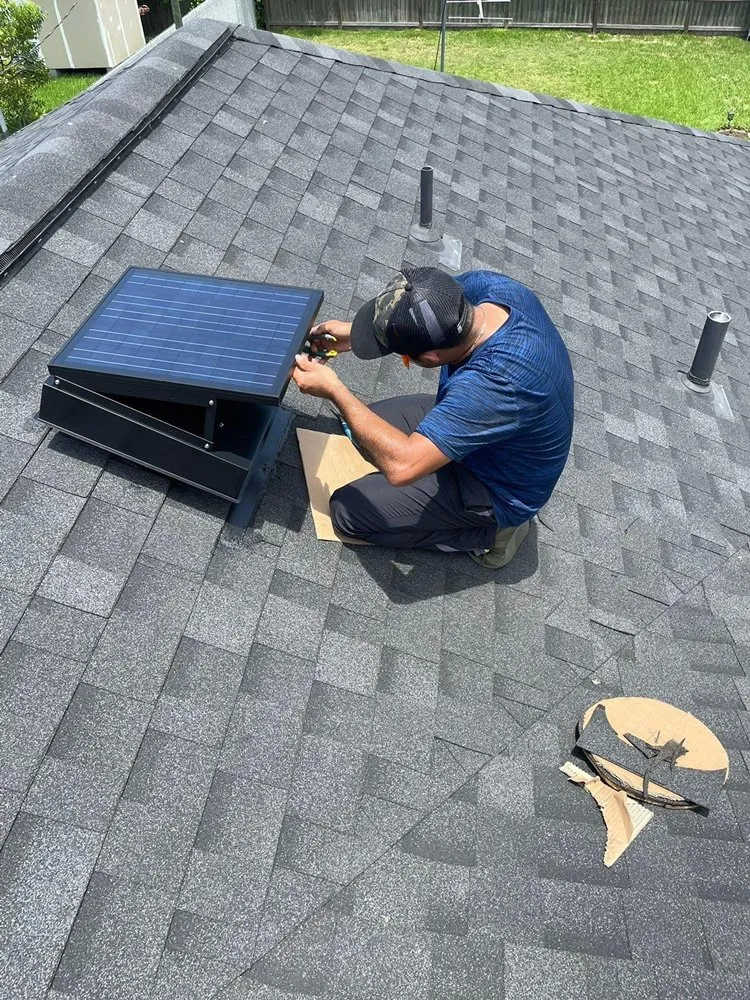 Slide of RH Attic Insulation