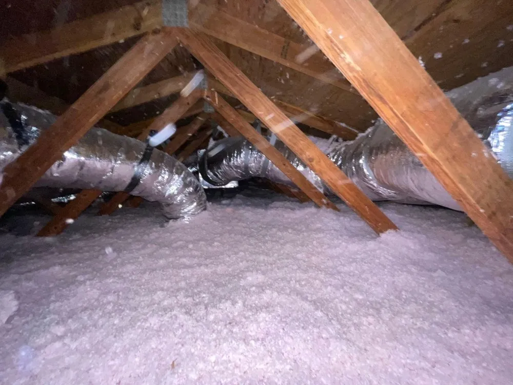 Slide of RH Attic Insulation
