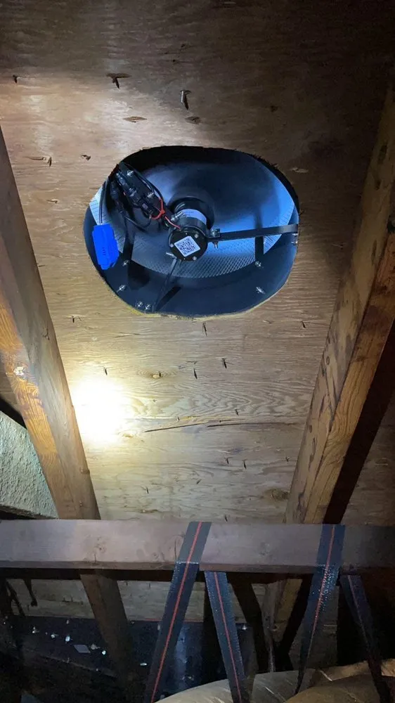 Slide of RH Attic Insulation