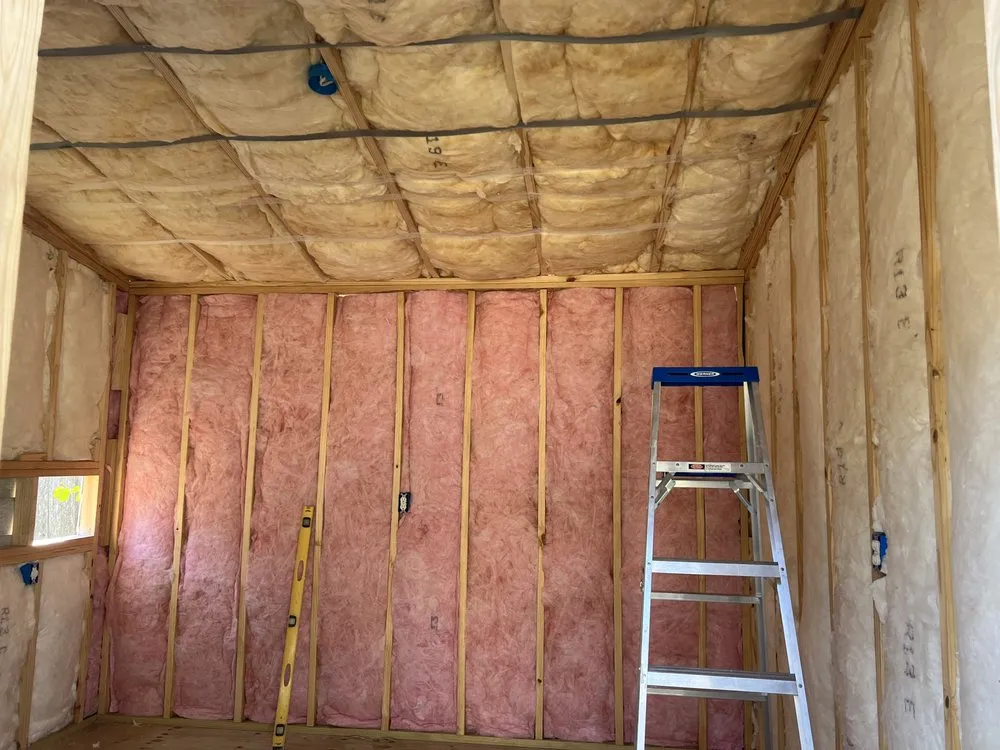 Slide of RH Attic Insulation