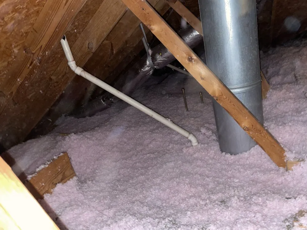 Slide of RH Attic Insulation