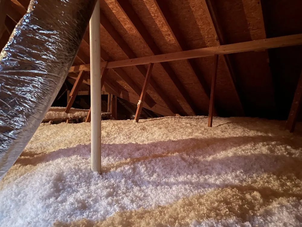 Slide of RH Attic Insulation