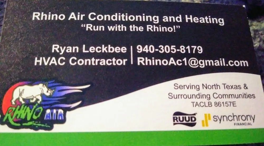 Slide of Rhino Air Conditioning and Heating