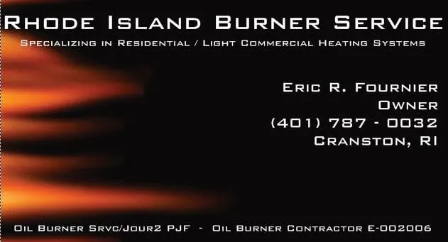 Slide of Rhode Island Burner Service