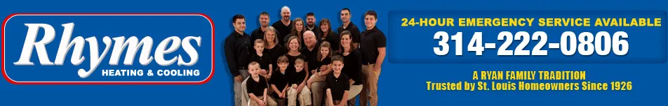 Professional HVAC installation experts serving St. Louis, MO - Rhymes Heating and Cooling