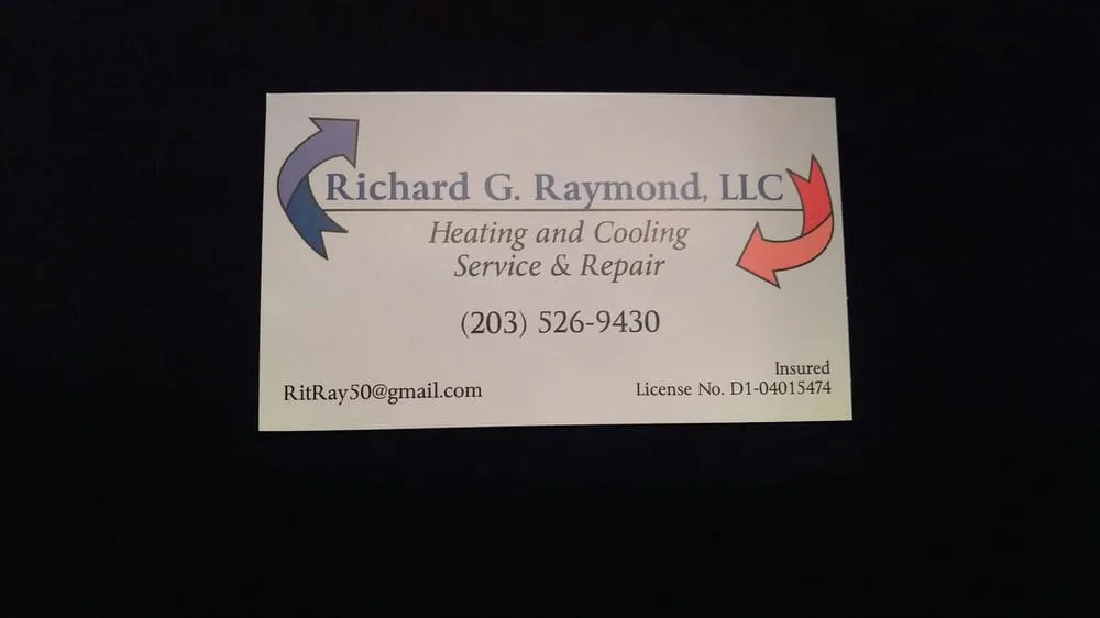 Slide of Richard Raymond Heating and Cooling