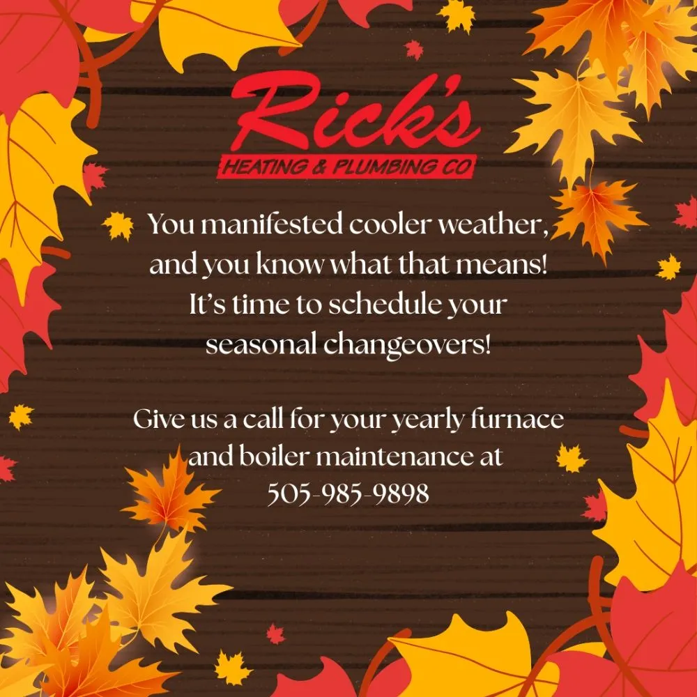 Slide of Rick's Heating & Plumbing